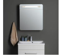 Зеркальный шкаф Aquanet Лукка 70 белый