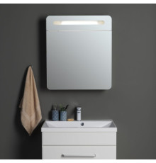 Зеркальный шкаф Aquanet Лукка 70 белый