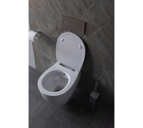 Крышка-сиденье для унитаза Allen Brau Fantasy Smartfix, Soft-Close 4.11005.20 белый глянец