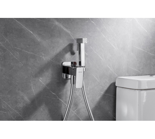 Смеситель с гигиеническим душем Allen Brau Infinity 5.21005-00 (с внутренней частью) хром