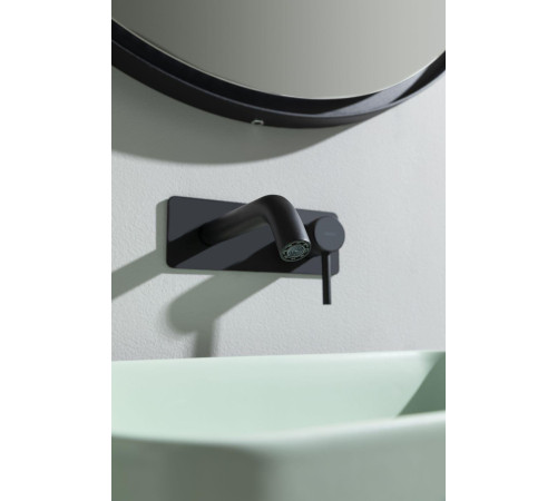 Смеситель для раковины Allen Brau Priority 5.31003-31 (с внутренней частью) черный матовый