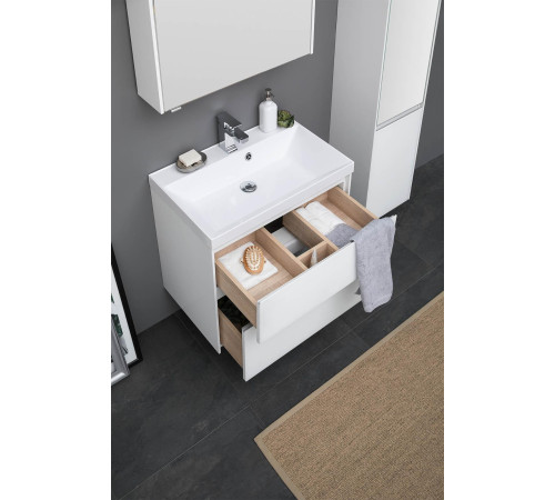 Мебель для ванной Aquanet Гласс 80 белый