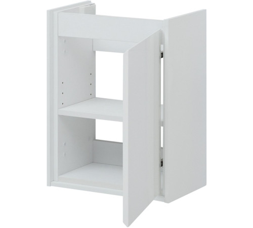 Тумба под раковину Aquanet Милан 45 белый глянец