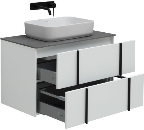 Тумба под раковину Allen Brau Reality 80 1.32005.WM белый матовый