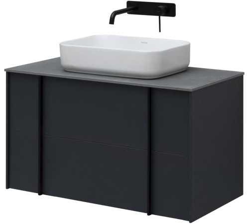 Тумба под раковину Allen Brau Reality 90 1.32006.AM антрацит матовый