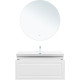 Тумба под раковину Aquanet Агата 110 белый сатин