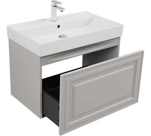 Тумба под раковину Aquanet Агата 75 бежевый