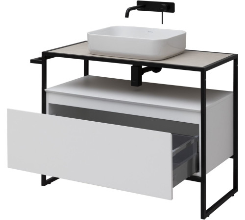 Тумба под раковину Allen Brau Priority 100 1.31003.WM белый матовый