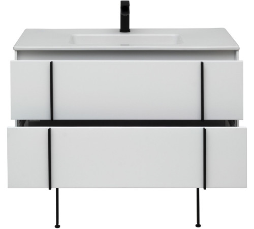 Тумба под раковину Allen Brau Reality 100 1.32007.WM белый матовый