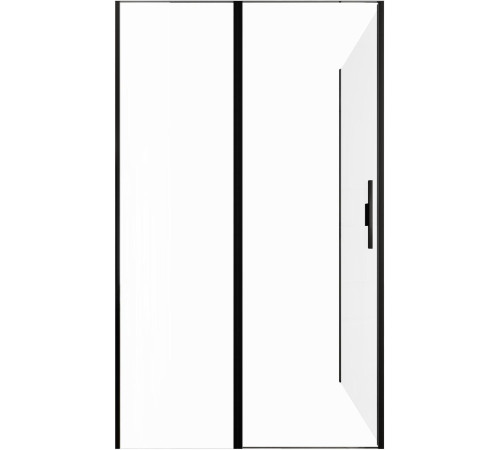 Душевой уголок Allen Brau Priority 120x80 3.31033.BBA + 3.31042.BBA черный браш