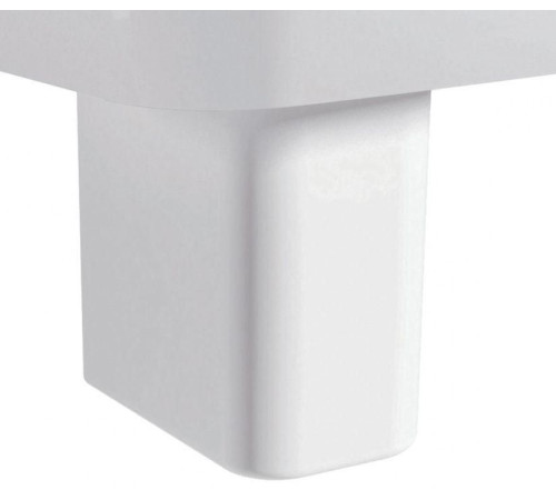 Полупьедестал для раковины Allen Brau Infinity 4.21009.20 белый глянец