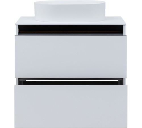 Тумба под раковину Allen Brau Activity 80 1.34004.WM белый матовый/черный браш