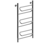 Полотенцесушитель водяной Aquanet Paolo 800x500, хром