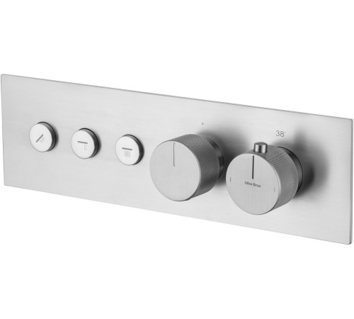 Смеситель для душа Allen Brau Liberty 5.33003-BN (с внутренней частью, 3 выхода) никель браш