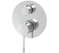 Смеситель для душа Allen Brau Priority 4.0 5.31C11-00 (с внутренней частью, 2 выхода) хром