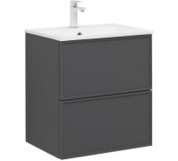 Тумба под раковину Aquanet Арт 60 ясень графит