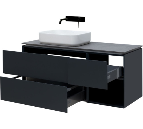 Тумба под раковину Allen Brau Infinity 120 1.21005.AM L антрацит матовый