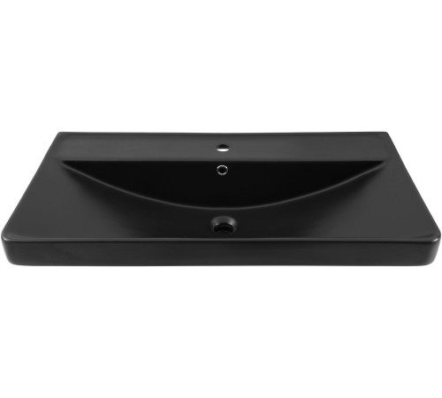 Раковина Aquanet Ирис 90 черная матовая