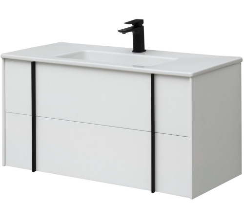 Тумба под раковину Allen Brau Reality 100 1.32007.WM белый матовый