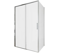 Душевой уголок Aquanet Pleasure Evo 120x100 AE65-120x100-CT профиль хром, прозрачное стекло