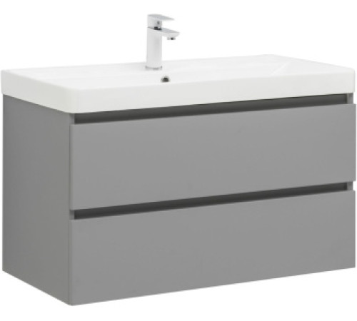 Тумба под раковину Aquanet Вега 2.0 90 мисти грин