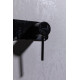 Смеситель для раковины Allen Brau Glority 5.51004-31 (с внутренней частью) черный матовый