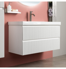 Тумба под раковину Aquanet Альтера 70 белый матовый