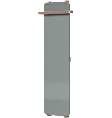 Полотенцесушитель электрический Allen Brau Infinity 140x44 с рейлингом 2.0 и креплением, медь браш