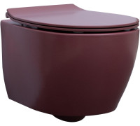 Чаша подвесного унитаза Allen Brau Fantasy 4.11004.BD бордо