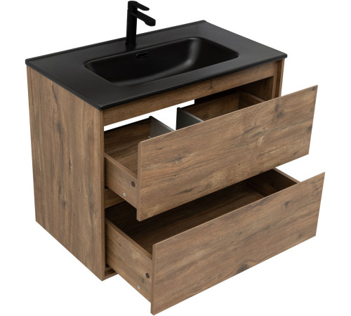 Тумба под раковину Aquanet Милан 80 дуб рустикальный