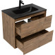 Тумба под раковину Aquanet Милан 80 дуб рустикальный