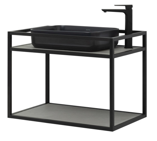 Консоль под раковину Allen Brau Liberty 75 1.33001.BB черный браш