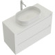 Тумба под раковину Allen Brau Fantasy 120 1.11005.WM 2.0 белый матовый