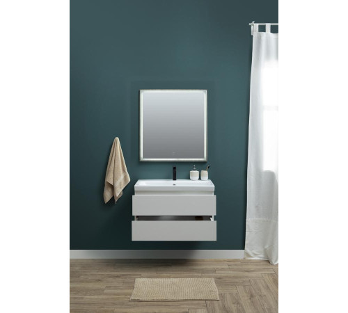 Зеркало Aquanet Nova Lite 75 дуб рошелье LED