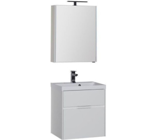 Мебель для ванной Aquanet Латина 60 белый (2 ящика)