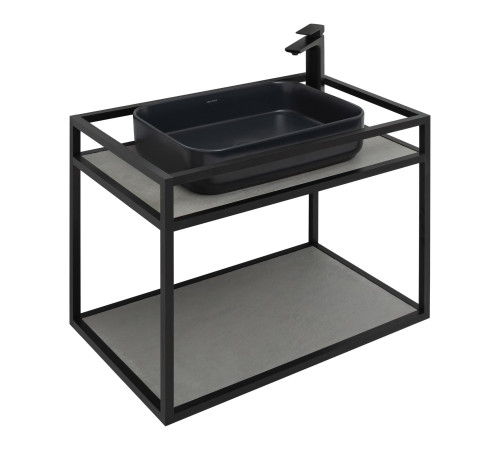 Консоль под раковину Allen Brau Liberty 75 1.33001.BB черный браш