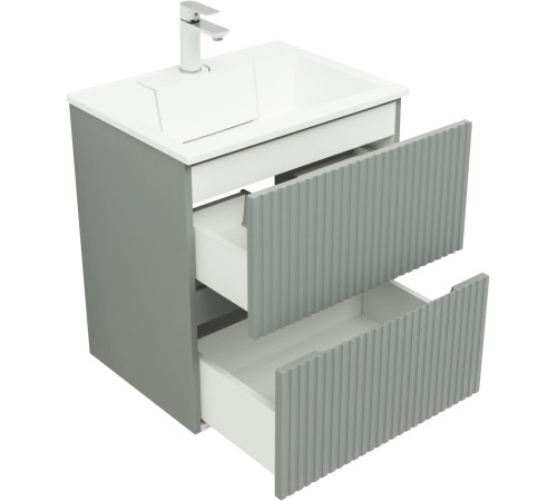 Тумба под раковину Aquanet Джейн 60 мисти грин