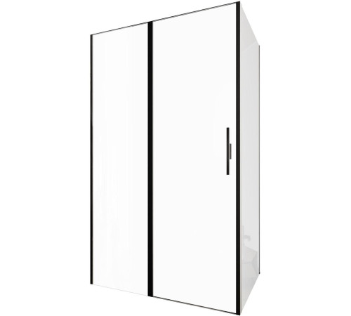 Душевой уголок Allen Brau Priority 120x100 3.31009.BBA + 3.31021.BBA черный браш