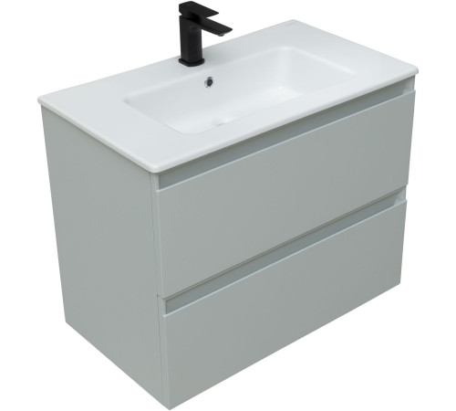 Тумба под раковину Allen Brau Eclipse 80 1.E1002.PWM папирус матовый