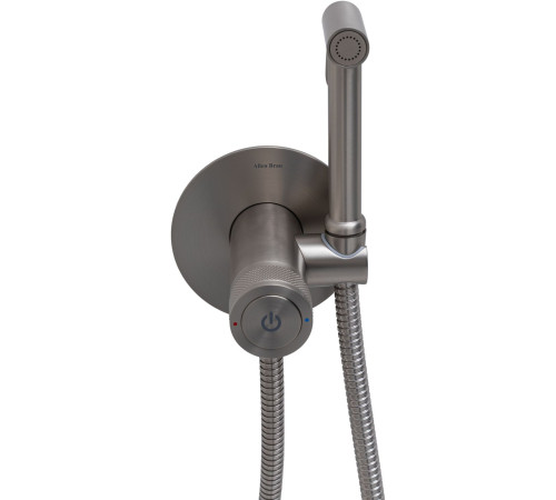 Смеситель с гигиеническим душем Allen Brau Liberty 5.33005-BN (с внутренней частью) никель браш