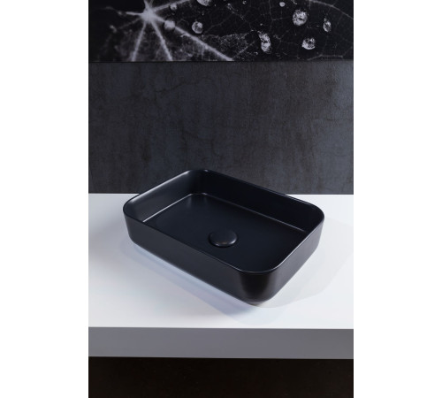 Раковина накладная Allen Brau Fantasy 50 4.11021.31 черный матовый