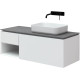 Тумба под раковину Allen Brau Infinity 120 1.21008.WM R белый матовый