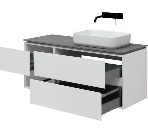 Тумба под раковину Allen Brau Infinity 120 1.21007.WM R белый матовый