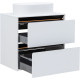 Тумба под раковину Allen Brau Activity 70 1.34003.WM белый матовый/черный браш