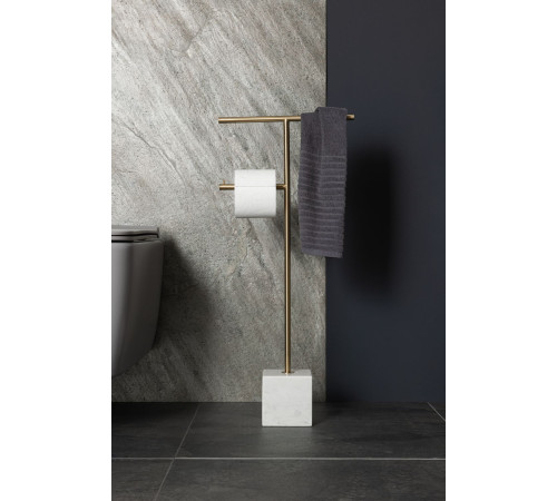 Держатель туалетной бумаги Allen Brau Priority 6.31FT1-GB золото браш