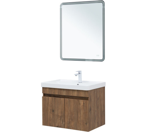 Тумба под раковину Aquanet Оптима 70 дуб рустикальный