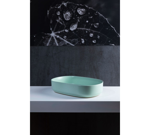 Раковина накладная Allen Brau Fantasy 55 4.11022.MT мятный