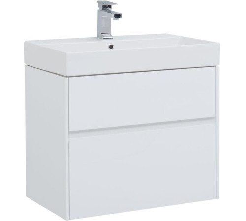 Тумба с раковиной Aquanet Бруклин 70 белый