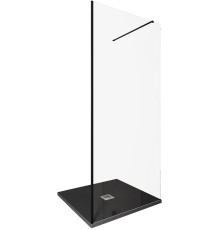 Душевая перегородка Allen Brau Infinity 1 90 3.21009.BBA черный браш