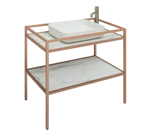 Консоль под раковину Allen Brau Liberty 90 1.33004.60 медь браш